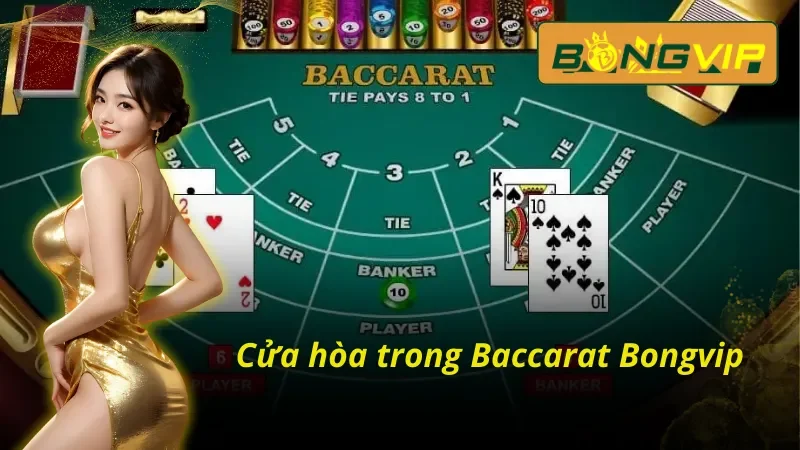 Cửa hoà trong Baccarat Bongvip với tỷ lệ thưởng bùng nổ