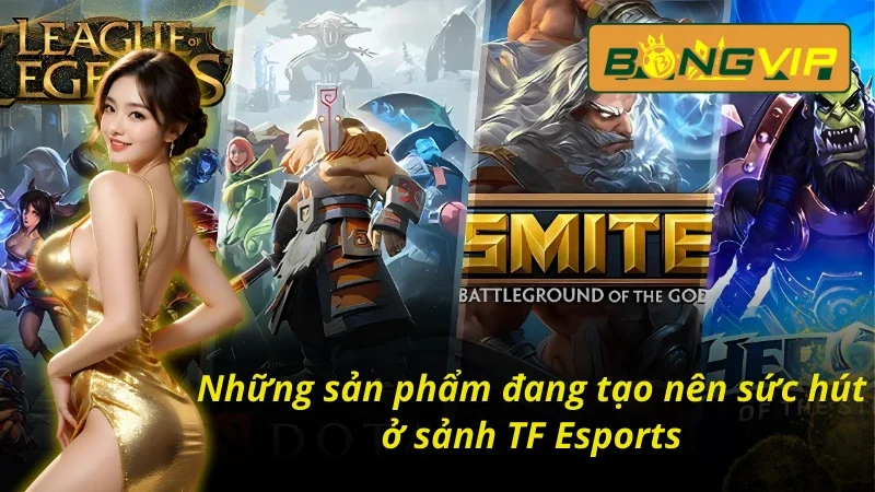 TF Esports - Sảnh Esports Đặc Sắc Nhất Bongvip 2025 5 05 thể loại về thể thao điện tử tại TF Esports Bongvip