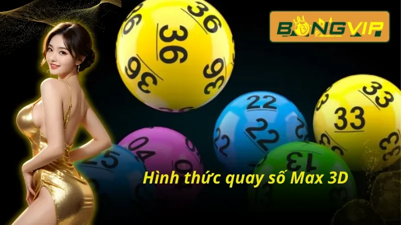 Hình thức quay số Max 3D trong xổ số Vietlott Bongvip